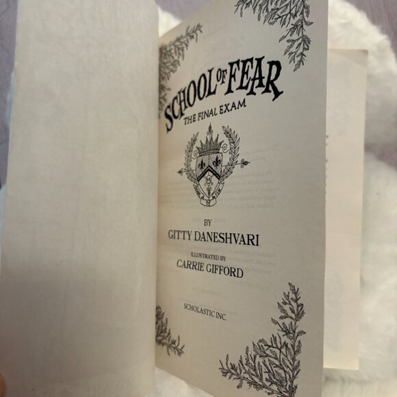 5 for $15 đź“•School of Fear, The Final Exam, G Daneshvari Youth Book (SKU: 141MI) - Picture 3 of 4